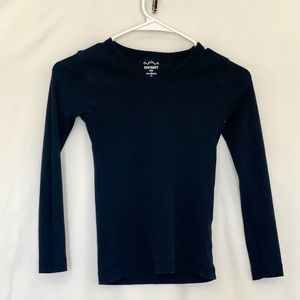 Black Old Navy Long Sleeve Shirt